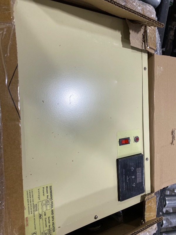 Photo 1 of Foinwer 11KW 240V Pool Heater for Above Ground Pool, Electric Swimming Pool Heater with Touchscreeen, Hot Tub Thermostat for Spa, Bathtub, Above Inground Pool, 1500 Gallons (11KW)