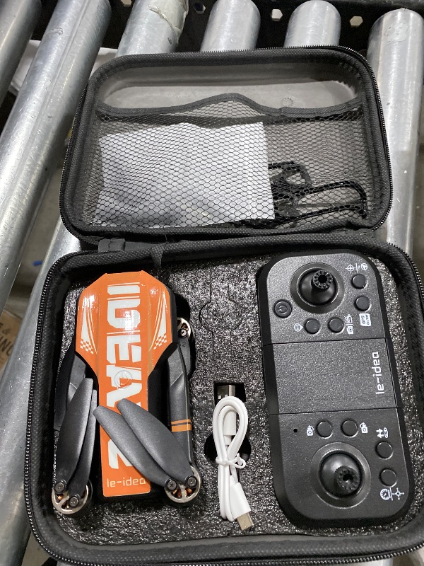 Photo 1 of LE-IDEA GPS Drone with Camera for Adults, Professional 4K Camera Drone with Brushless Motor Auto Return Home Follow Me RC Quadcopter for Beginners Foldable Toys Gifts Under 249g IDEA12GPS