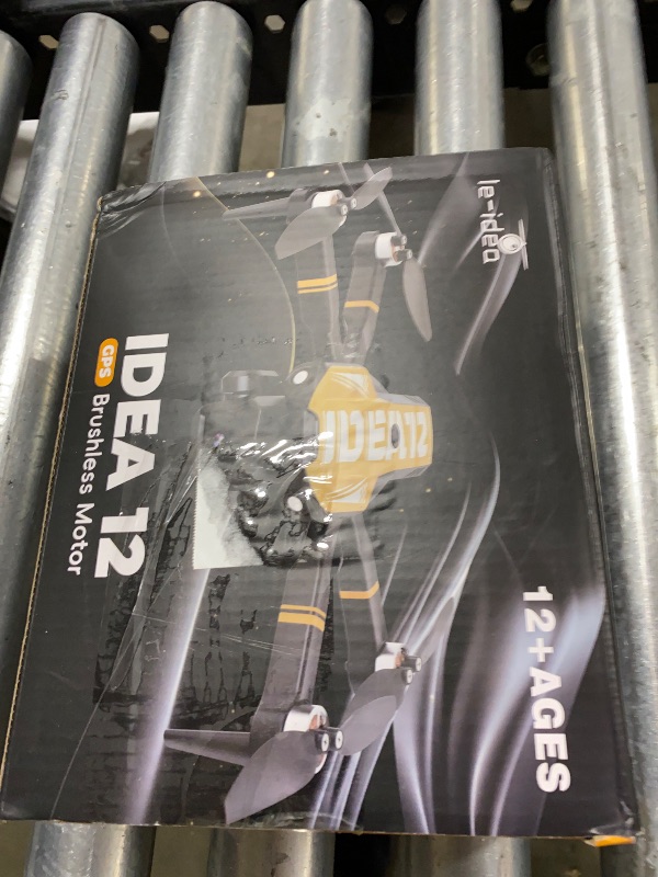 Photo 1 of LE-IDEA GPS Drone with Camera for Adults, Professional 4K Camera Drone with Brushless Motor Auto Return Home Follow Me RC Quadcopter for Beginners Foldable Toys Gifts Under 249g IDEA12GPS