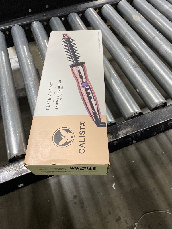 Photo 1 of CALISTA Perfecter Pro Heated Round Brush | Lift, Volumize, and Style with No Heat Damage for Healthier-Looking Hair | 4 Sizes for Most Hair Types | Dual Voltage & Adjustable Temp (0.5, Rose Gold)