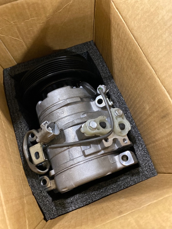 Photo 1 of 78395 Air conditioner A/C Compressor Compatible with Toyota 2000-2006 Tundra V8 4.7L Replacement # 77395, 883100C011, 883200C010, 883200C01084