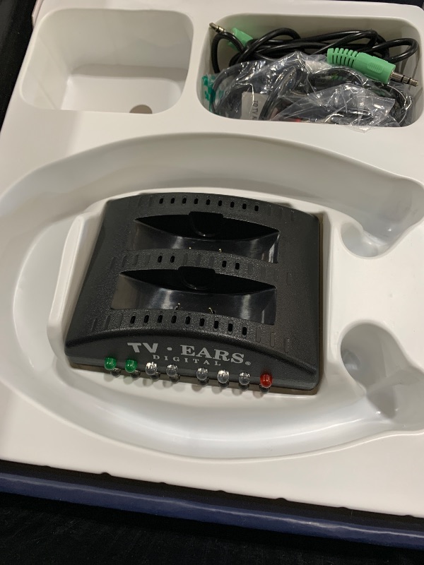 Photo 1 of TV Ears Digital Wireless Headset System for Seniors – Personal Volume Control, TV Hearing Device, No Audio Delay, Plug-N-Play, Works with Most TV Brands, Ideal for Hearing Impaired – Model 11741