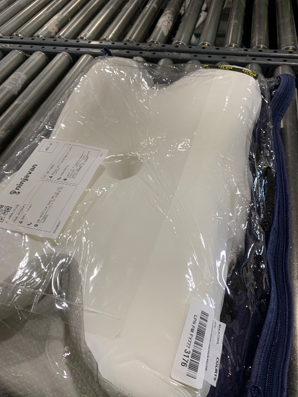 Photo 1 of Cozyplayer Effective Pain Relief Cervical Neck Pillow for Sleeping, Ergonomic Cooling Side Sleeper Pillow for Neck Support, Odorless Contour Memory Foam Pillows, Bed Pillow for Stomach Back Sleeper