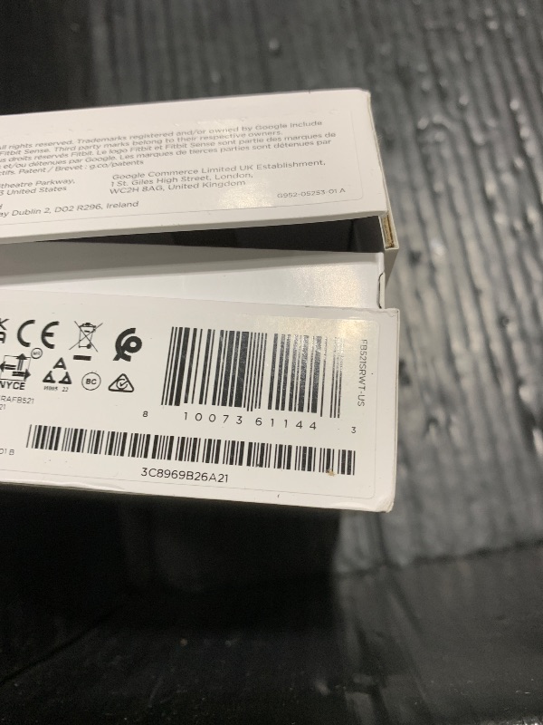 Photo 1 of Fitbit Sense 2 Advanced Health and Fitness Smartwatch with Tools to Manage Stress and Sleep, ECG App, SpO2, 24/7 Heart Rate and GPS, Lunar White/Platinum, One Size (S & L Bands Included)