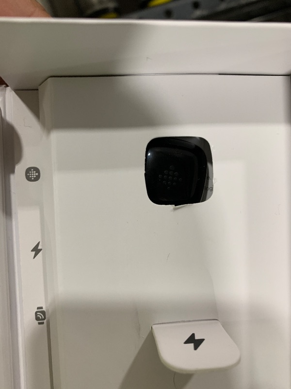 Photo 1 of Fitbit Sense 2 Advanced Health and Fitness Smartwatch with Tools to Manage Stress and Sleep, ECG App, SpO2, 24/7 Heart Rate and GPS, Shadow Grey/Graphite, One Size (S & L Bands Included)