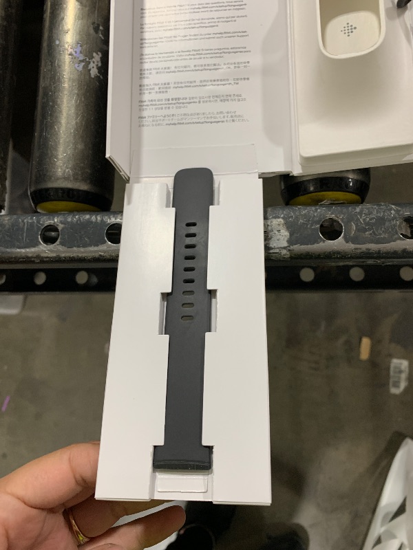 Photo 1 of Fitbit Sense 2 Advanced Health and Fitness Smartwatch with Tools to Manage Stress and Sleep, ECG App, SpO2, 24/7 Heart Rate and GPS, Shadow Grey/Graphite, One Size (S & L Bands Included)