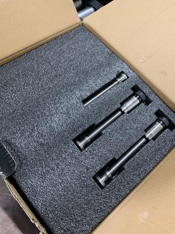 Photo 1 of METOWARE Adjustable Trailer Hitch - Aluminum Drop Hitch Fits 2.5-Inch Receiver - Heavy Duty Tow Hitch with 6-Inch Drop/Rise for Truck (18,000 LBS GTW), Double Stainless Steel Locks & Hitch Pin