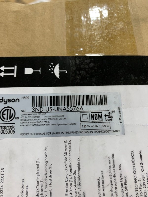 Photo 1 of Dyson Airwrap Co-anda2x™ Multi-Styler and Dryer Straight+Wavy in Ceramic Pink