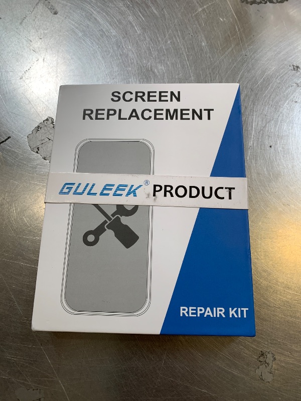Photo 1 of guleek Screen Replacement for iPhone 12 Pro Max, 6.7 Inch LCD Full HD Display with Touch Digitizer Assembly Includes Repair Toolkit, Waterproof Adhesive, and Tempered Glass Screen Protector