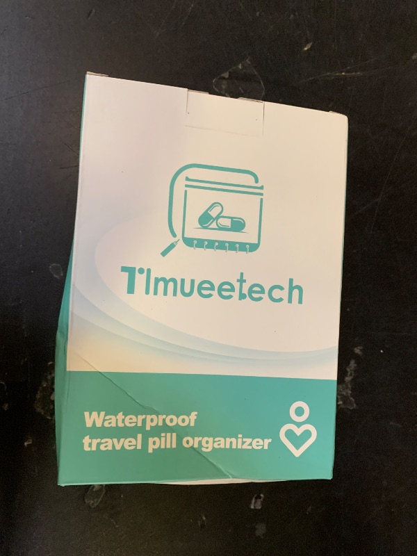Photo 1 of Timueetech A7 Waterproof Pill Organizer with 7 PCS L Size Zippered Pill Pouches for A7 Binder, Large BPA-Free Weekly Medicine Organizer, Color-Coded Reusable Travel Pill Storage System