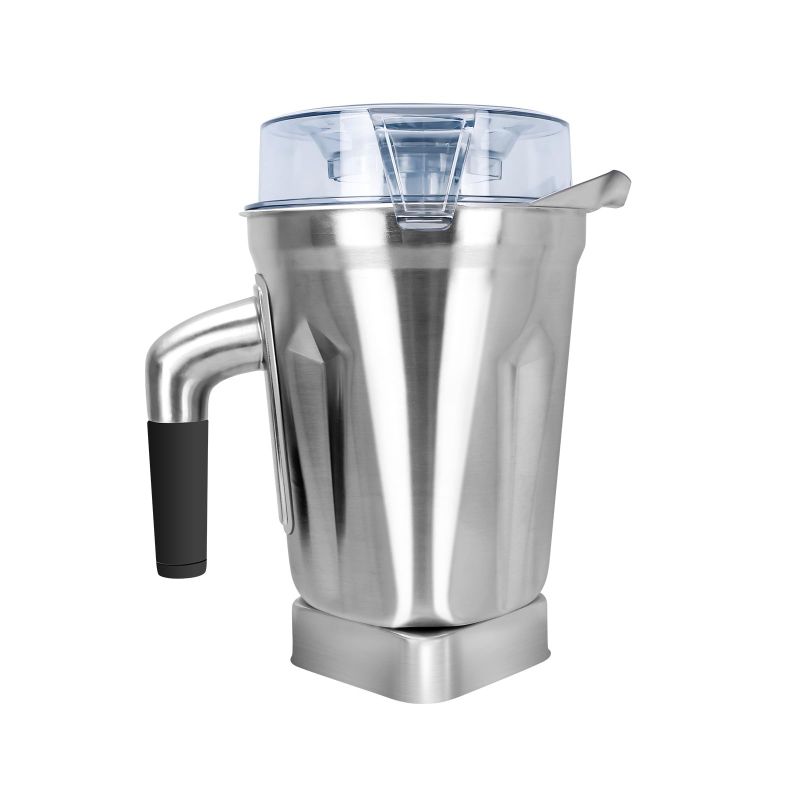 Photo 1 of 64oz Stainless Steel Blending Container/Pitcher Jar, Compatible with Vitamix 5200, 5000, 6300, Vm0103, Vm0197, E310, A2500 Classic and Commercial Series Blenders, Dishwasher Safe
