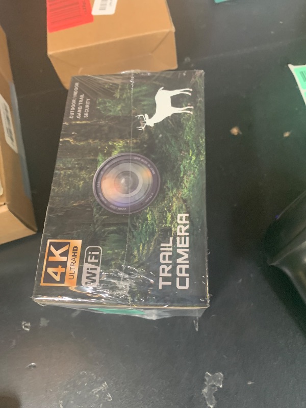 Photo 1 of Dargahou Trail Camera - 4K 48MP WiFi Game Camera with Night Vision, 0.05s Trigger Motion Activated Camera, IP66 Waterproof, 130 Wide-Angle Cell Phone App No Glow Infrared LEDs for Outdoor Wildlife