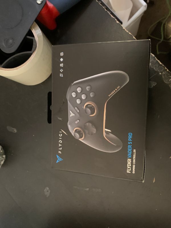 Photo 1 of FLYDIGI Vader 5 Pro PC Controller, FORCEFLEX Joysticks, 3ms Ultra-Low Latency, FORCESWITCH Triggers, 8 Extra Buttons, Triggers & Grips Vibration, 1000mAh Battery, PC/NS/Android/TV