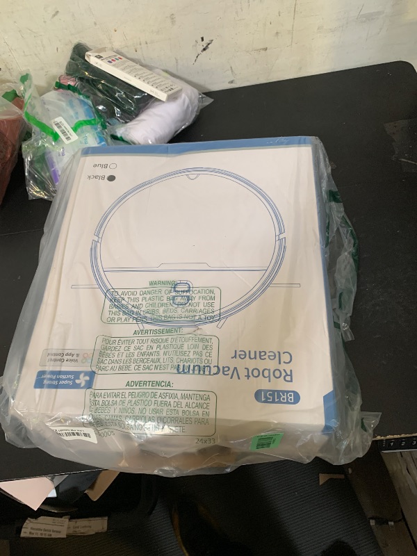 Photo 1 of Robot Vacuum and Mop Combo, 2300Pa Strong Suction, 2-in-1 Dust Box and Water Tank, Works with Alexa/Google Assistant, Long Runtime, Schedule, Quiet, Ideal for Hard Floors, Low-Pile Carpets and Pets