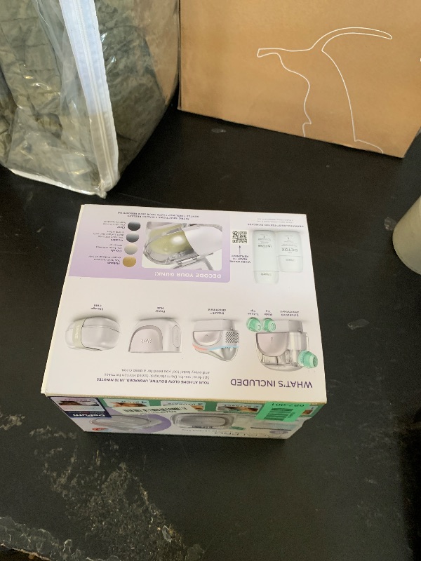 Photo 1 of Shark FacialPro Glow at-Home Hydro-Powered Facial System with DePuffi Hot & Cold Therapy – Professional Spa Skincare Device for Pore Cleansing, Hydration, & Radiant Glow, Lilac, FH320PL