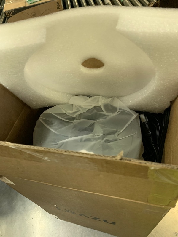Photo 1 of LRAZU 6L/1.6 Gal Reptile Fogger Humidifier, Misting System for Reptiles with Extendable Targeting Hose, 400 mL/h Plants Humidifier with Precise Temp & Humidity Probe for Grow Tent, Greenhouse, Growers
