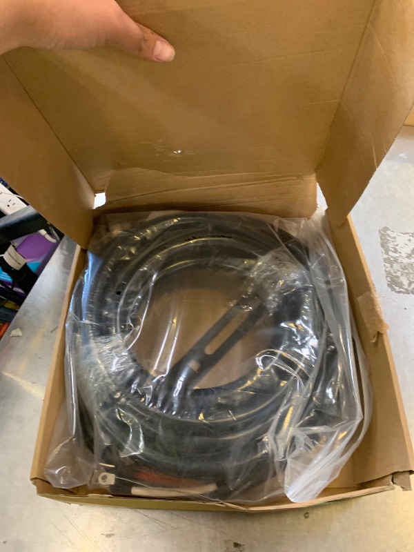 Photo 1 of Kanayu 20 FT 6/8 AWG 50 Amp 4 Prong Replacement RV Power Cord Compatible with NEMA 14-50p to 4-Wire, Compatible with EV Plug/J1772 Connector, 6/3+8/1 AWG STW, Etl Listed