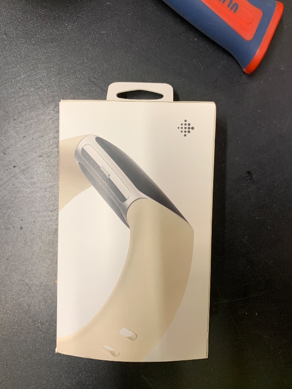 Photo 1 of Fitbit Charge 6 Fitness Tracker with Google apps, Heart Rate on Exercise Equipment, 6-Months Premium Membership Included, GPS, Health Tools and More, Porcelain/Silver, One Size (S & L Bands Included)