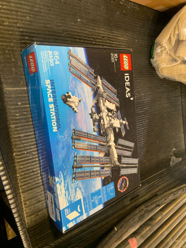 Photo 1 of LEGO Ideas International Space Station 21321 Building Kit, Adult Set for Display, Makes a Great Birthday Present (864 Pieces)