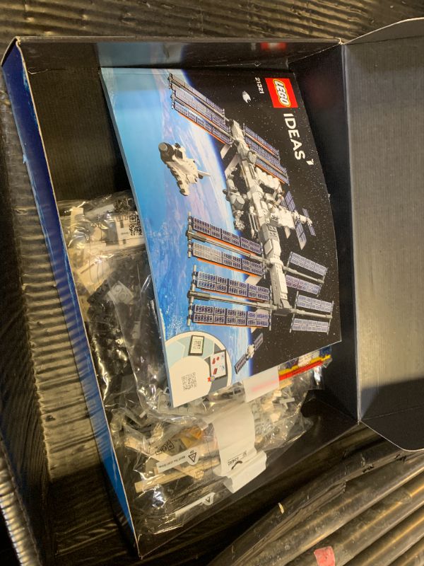 Photo 1 of LEGO Ideas International Space Station 21321 Building Kit, Adult Set for Display, Makes a Great Birthday Present (864 Pieces)
