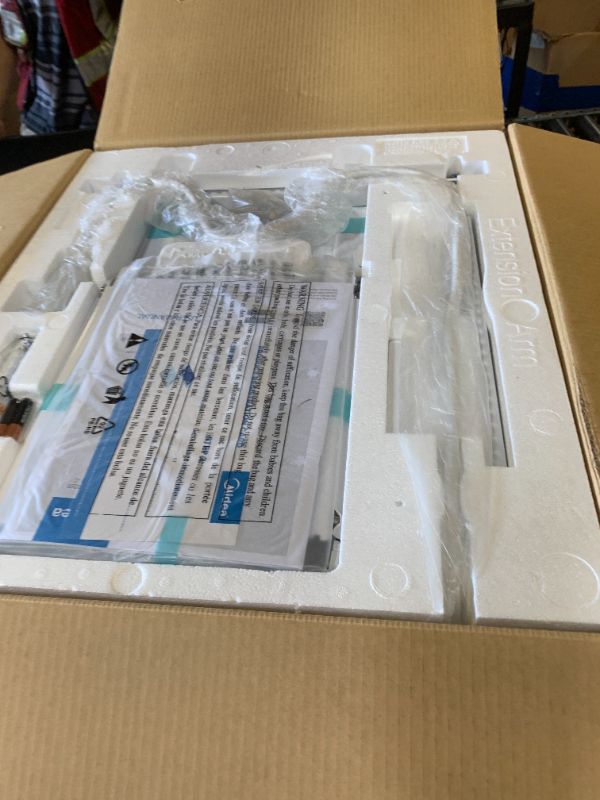 Photo 1 of Midea 12,000 BTU U Shaped Smart Inverter Window Air Conditioner - Cools 550 Sq Ft, Ultra Quiet with Open Window Flexibility - Alexa/Google Assistant Compatible - 35% Energy Savings, Remote (Updated)