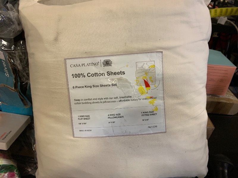 Photo 1 of 100% Cotton  Sheets  king size 