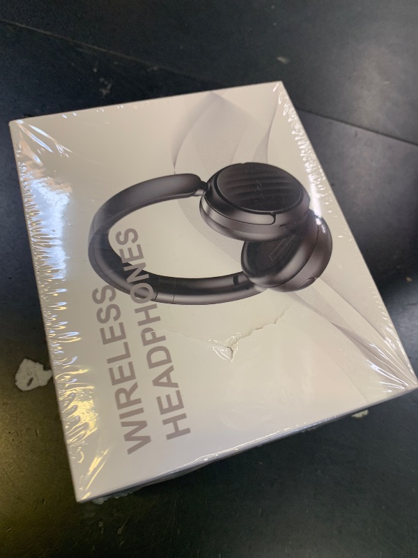View 2 of MMWOWARTS Bluetooth Headphones with Active Noise Cancelling (ANC), Wireless Over Ear Bluetooth Headsets, HiFi Stereo Foldable Headphones for Sports, Travel