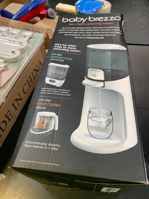 Photo 1 of Baby Brezza Instant Baby Bottle Maker with 3 Temperature Settings for Formula Warming, 50oz Tank Capacity, 24/7 Warm Water Dispenser, Electric Kettle Alternative