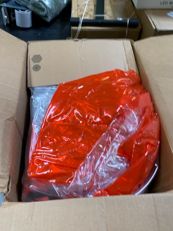 Photo 1 of Silipull 2 Pcs 48 Inch Bumper Sumo Ball for Adults Inflatable Bounce Body Zorb Ball for Outdoor Team Gaming Play Bumper Bopper Balls for Garden, Yard, Park (Red, Blue)