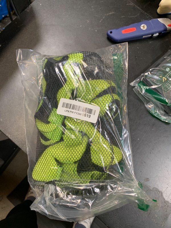 View 2 of Kids Protective Gear Set Wemfg Knee Pads for Kids 3-8 Years Toddler Knee and Elbow Pads with Wrist Guards 3 in 1 for Skating Cycling Bike Rollerblading Scooter(Green)