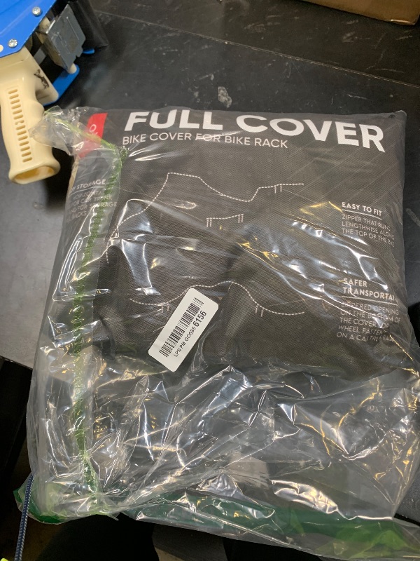 Photo 1 of VELOSOCK Water-Resistant Mountain Bike Cover - Premium All-Weather MTB & E-Bike Storage & Transport Cover CARBON BLACK (Water Repellent-MTB/E-BIKE)