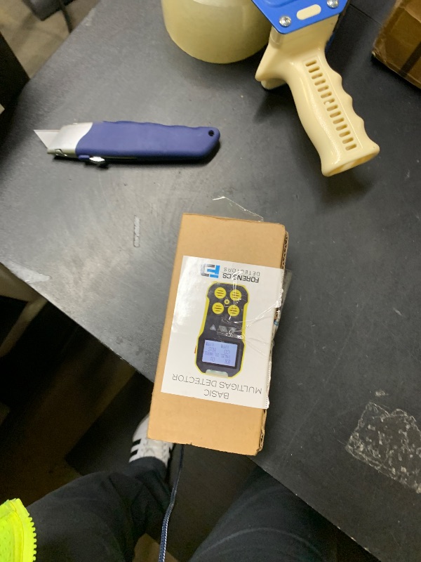 Photo 1 of USA NIST Calibrated 4 Gas Monitor by Forensics | O2, CO, H2S, LEL | USB Recharge |