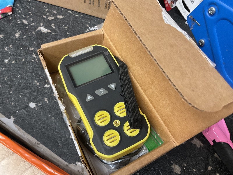 Photo 1 of USA NIST Calibrated 4 Gas Monitor by Forensics | O2, CO, H2S, LEL | USB Recharge |
