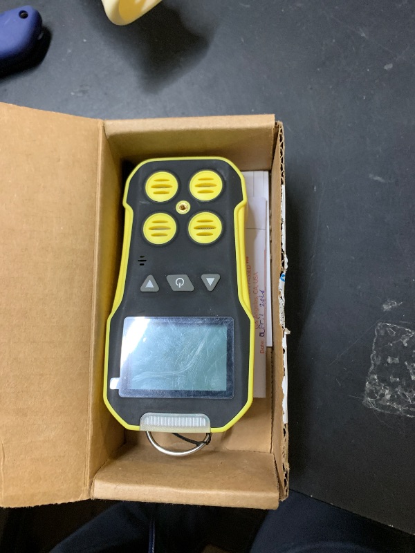 Photo 1 of USA NIST Calibrated 4 Gas Monitor by Forensics | O2, CO, H2S, LEL | USB Recharge |