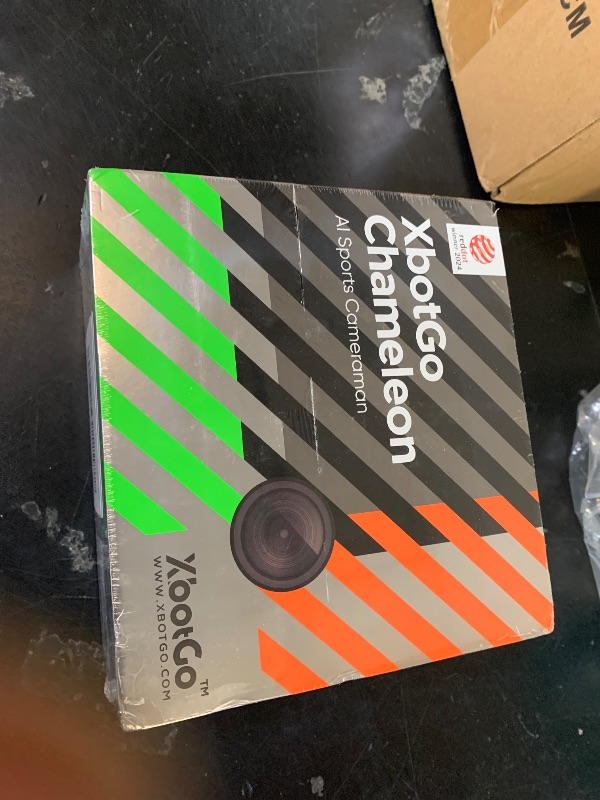 Photo 1 of XbotGo Chameleon AI Auto Sports Action Camera - 4K 60FPS Soccer Camera and Basketball Tracking Camera for Team Sports, Live Streaming, No Subscription, Works with iOS & Android (Lemon Green)