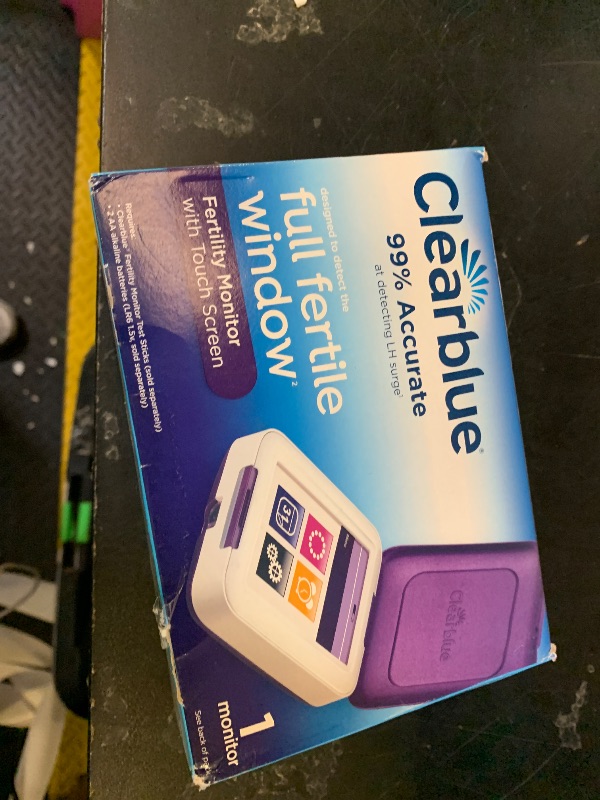 Photo 1 of Clearblue Fertility Monitor, 1 Touch-Screen Monitor, 1 Ct