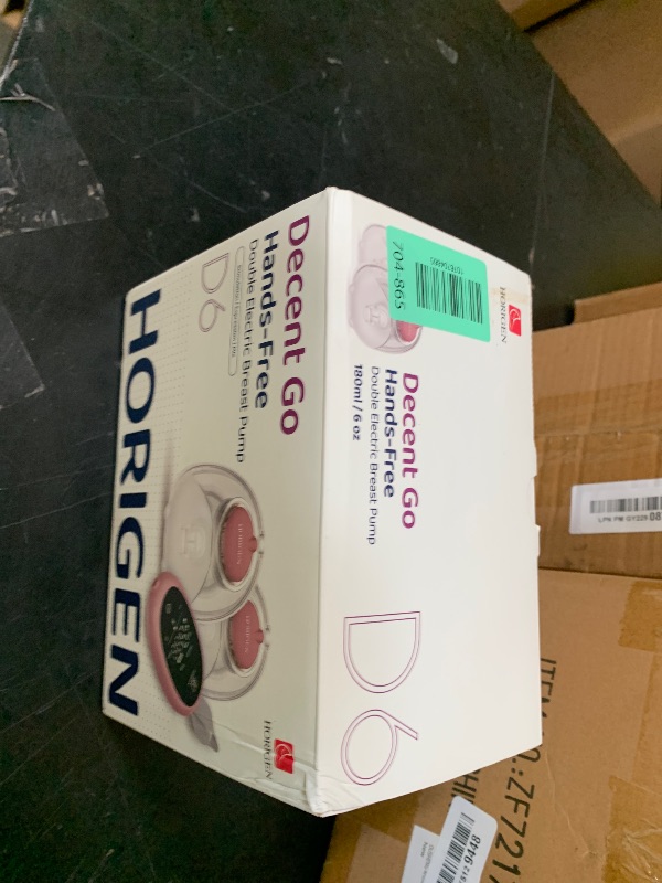 Photo 1 of Breast Pump Hands Free D6, Ultra-Lightweight Wearable Breast Pump with Soft Double-Seal Flange - 25mm, Quiet & Leak-Proof Portable Electric Pump, 3 Modes & 9 Levels, Upgraded Low Noise Motor