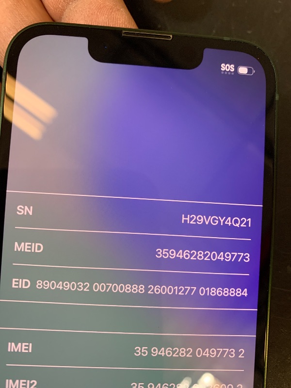 View 2 of Apple iPhone 13 Mini, 128GB, Green - Unlocked (Renewed Premium)