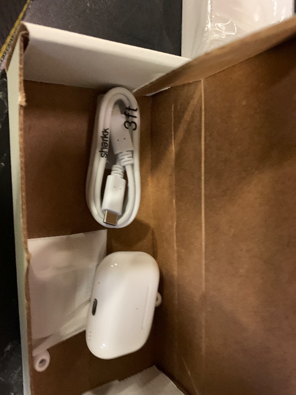 Photo 1 of Apple AirPods Pro (2nd generation) with MagSafe Charging Case (USB-C) (Renewed)