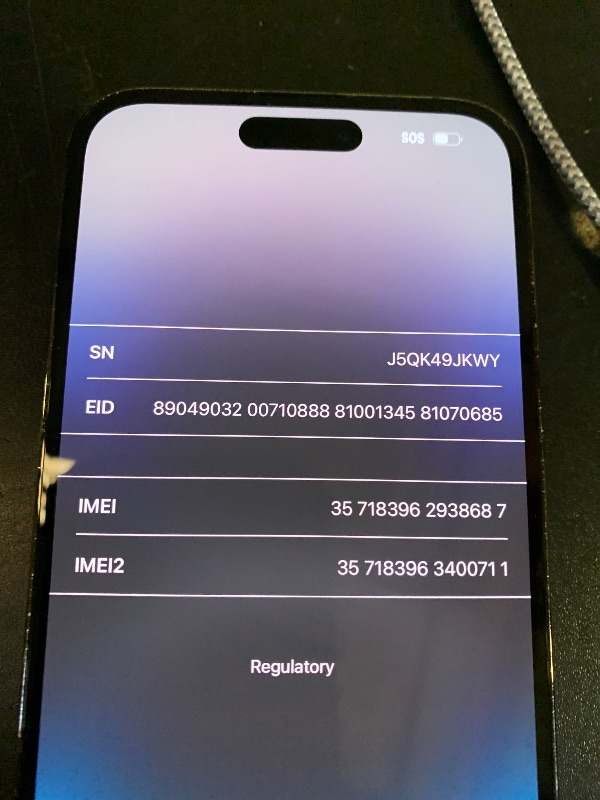 View 3 of Apple iPhone 14 Pro Max, 128GB, Space Black - Unlocked (Renewed)