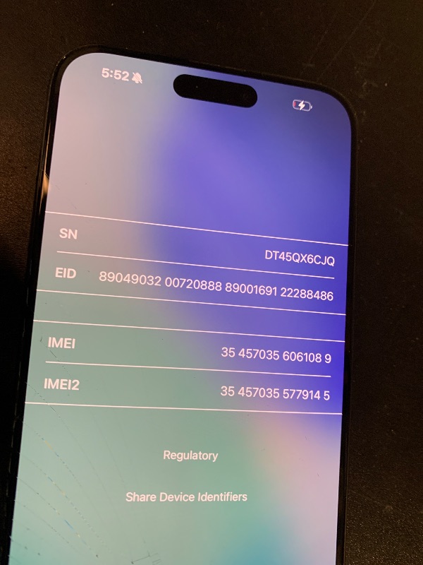 Photo 1 of Apple iPhone (Renewed Premium) 15 Pro Max, 512GB, Blue Titanium - Unlocked