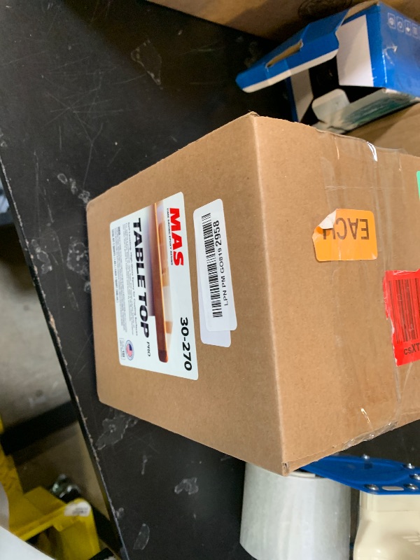 Photo 1 of PART B IS YELLOW------------------------MAS Epoxies Table Top Pro Epoxy Kit 2-Quart (1-Quart Part A + 1-Quart Part B) Crystal Clear Resin Casting for DIY Arts, Crafts, Countertops, Wood Tables, Tabletops, Bar Tops