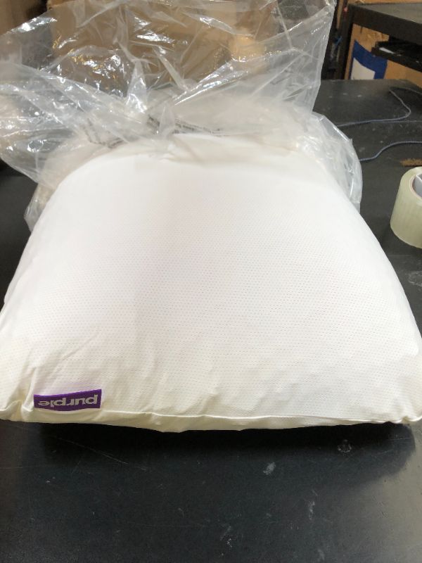 View 2 of Purple Harmony Pillow – Standard, Medium Feel, Med Height - Talalay Latex Foam Cooling Pillow for Combo or Side Sleepers, 360º Hex GelFlex Grid for No-Pressure Support and Luxurious Weightless Feel