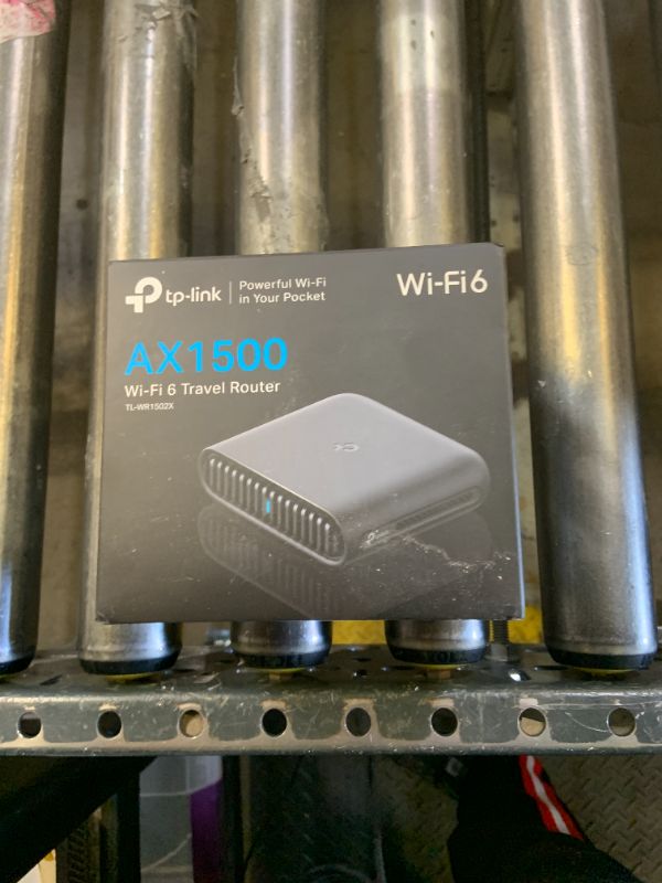 Photo 1 of TP-Link Roam 6 AX1500 Portable Wi-Fi 6 Travel Router | Easy Public WiFi Sharing | Hotel/RV/Travel Approved | Phone WiFi Tether | USB C Powered | Multi-Mode | Tether App | Durable Design | TL-WR1502X