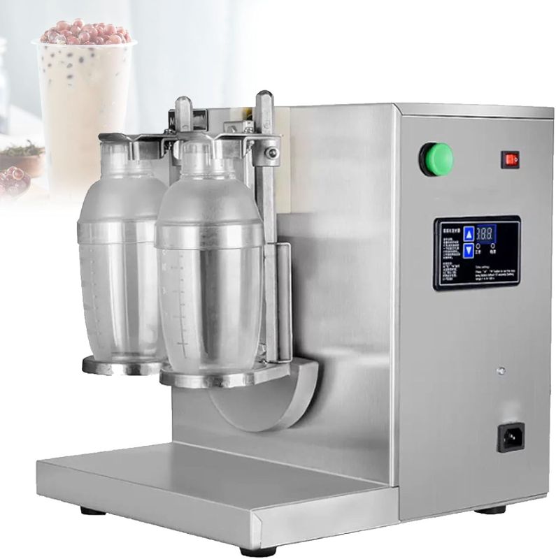 Photo 1 of UNKNOWN IF FUNCTIONAL, USED*****Milk Tea Shaking Machine, Electric Bubble Boba Shaker with Adjustable Speed and 0-120s Timer, Includes 2 Cups, for Commercial Beverage Mixing