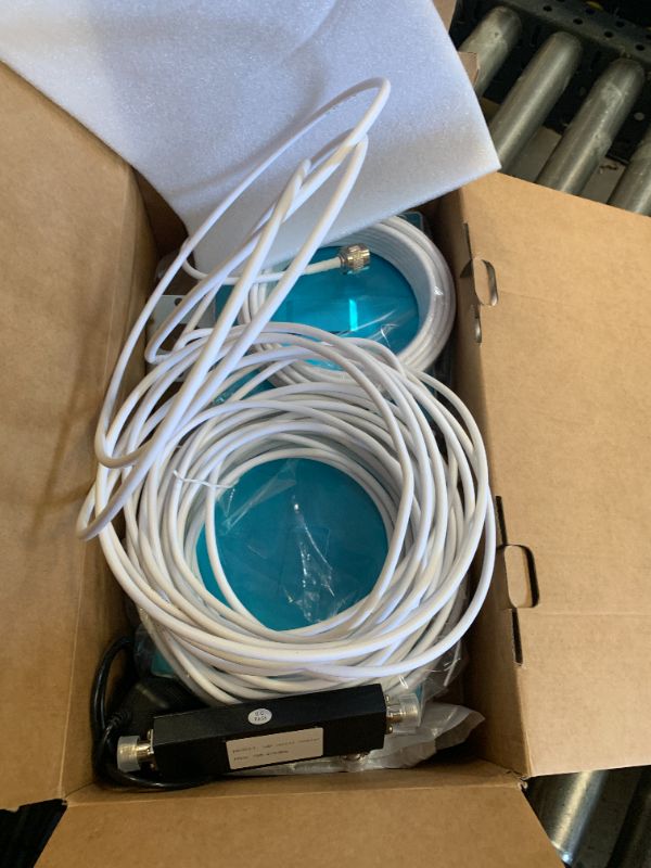 Photo 1 of Cell Phone Booster for Home & Multi-Room, Up to 7000 Sq.Ft, Cell Phone Signal Booster for Band 5/12/13/17,Boost 5G 4G LTE 3G Data for All U.S. Carriers, FCC Approved