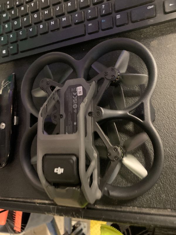 Photo 1 of DJI Avata Explorer Combo, First-Person View Drone with Camera 4K, Super-Wide 155° FOV, Includes New RC Motion 2 and Goggles Integra Black, FAA Remote ID Compliant