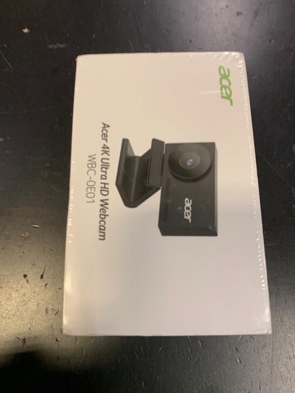 Photo 1 of Acer 4K Webcam for PC/Mac with All-Metal Unibody Sculpted, Sony 1/2" Sensor, PDAF, 2 Noise Reduction Mics, Privacy Cover, Lightweight, Fast Cooling, Streaming Camera for Live Meeting Commerce Gaming