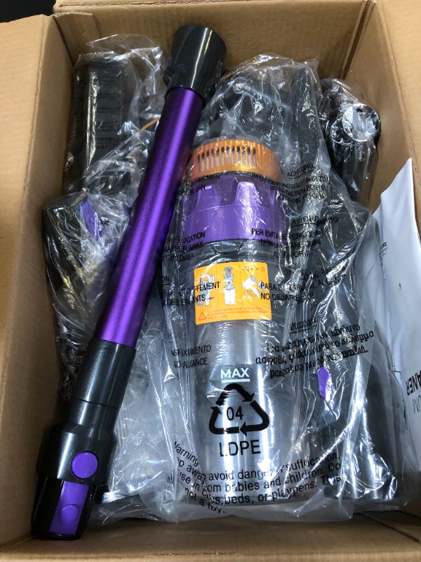 Photo 1 of Rittvot Cordless Vacuum Cleaner for Home, 580W/48KPa Powerful Suction, 65 Min Runtime, Lightweight Stick Vacuum with Touch Screen & Wall Mount, Handheld Vacuum for Pet Hair, Carpet & Hard Floors