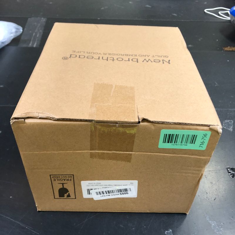 Photo 1 of New brothread 80 Spools 500m Each Embroidery Machine Thread with Clear Plastic Storage Box - Colors Compatible with Janome and Robison-Anton Colors